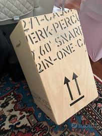 cajon completo di pedale e custodie