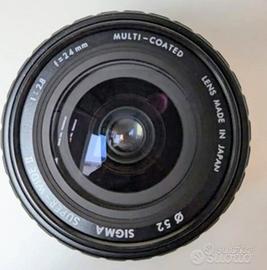 Grandangolo Sigma Super Wide 24mm f2.8 Olympus 