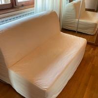 Divano letto con fodera