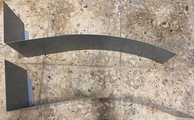 Mensole Curve in Acciaio