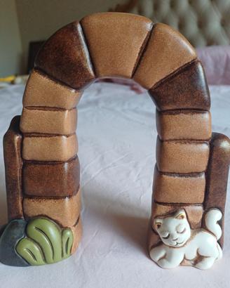 Thun Presepe Giubileo Arco e maialino con mangiato