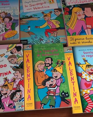 Set 8 volumi della collana per ragazzi "Valentina