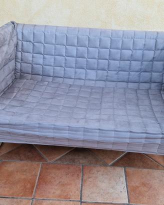 divano ikea knopparp variante  colore grigio 