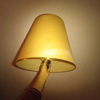 Paralume conico vintage antico 