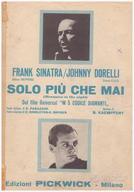 Spartito di J. Dorelli/F. Sinatra-Solo più che mai