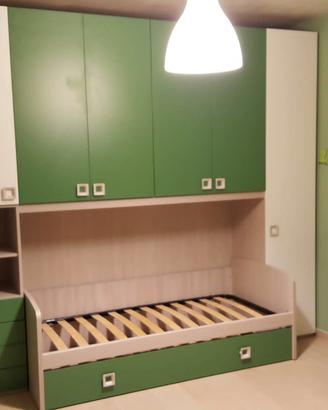 Cameretta con materassi in memory inclusi