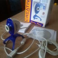 webcam Creative vintage con microfono 