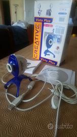 webcam Creative vintage con microfono 