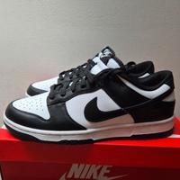 Nike Dunk Low Nere e Bianche 38 Nuove