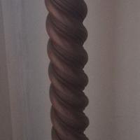 Colonna in legno