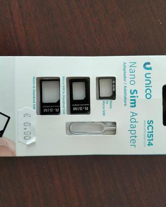 Adattatore SIM card tutte le misure