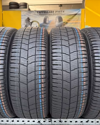 4 Gomme Kleber 215/65R16C 4 Stagioni 90% Residui