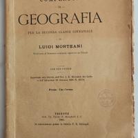 Libro 1895 GEOGRAFIA SECONDA GINNASIALE 