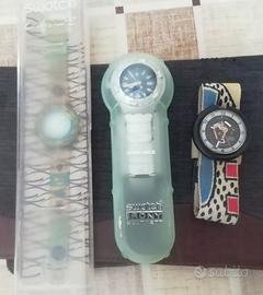 3 orologi  Swatch vintage