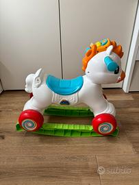 Cavallino clementoni cavalcabile dondolo