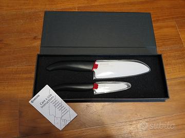 set coltelli da cucina in ceramica 