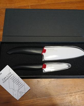 set coltelli da cucina in ceramica 