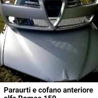  Paraurti e cofano anteriore alfa romeo 159