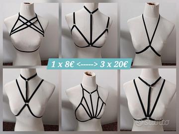 Harness imbracatura gothic emo punk sexy rock rave