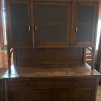 Credenza Italiana in noce americana - anni 1920/30