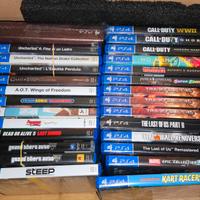 giochi ps4: gta, uncharted, the last of us, Cod