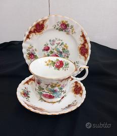 Royal Albert - Trio tazza da thè serie Chatelaine
