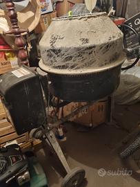 Betoniera elettrica 140 litri - Funzionante