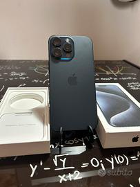 Apple iPhone 15 Pro Max 256GB BLUE TITANIO BATT.84