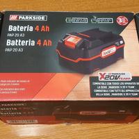 parkside Batteria 20V di 4AH Nuova con scatola 