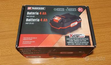 parkside Batteria 20V di 4AH Nuova con scatola 