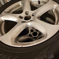 cerchi originali alfa romeo 18" con gomme