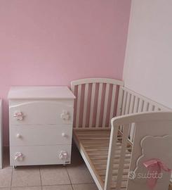 Culla lettino e fasciatoio Erbesí Dudú