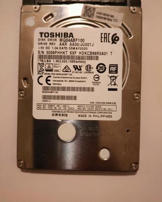 Hard disk 1 tb 2.5