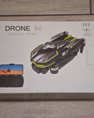Drone Pieghevole B6 con telecamera 4K NUOVO