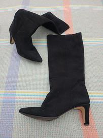 Stivali alti al ginocchio 39 in pelle L'Arianna