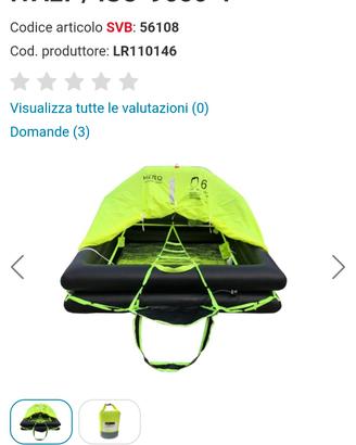 ZATTERA OLTRE 12 MIGLIA