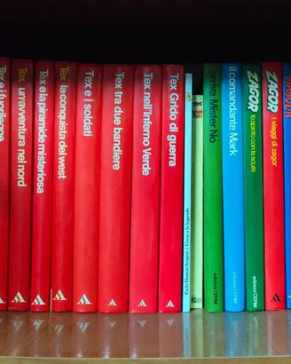 Tex cartonati e altri fumetti cartonati