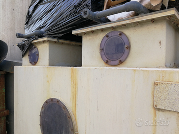 Torre di lavaggio .Abbattitore fumi moplen