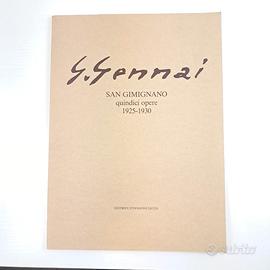 Guido Gennai – Cartella litografica San Gimignano