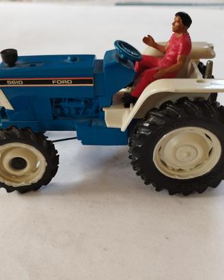 modellino trattore Ford 5610 s.cab. originale 