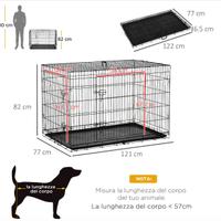 gabbia per cani di taglia medio grande