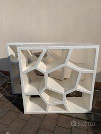 Libreria casamania opus incertum bianco