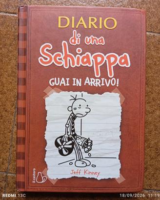 Libro Diario di una schiappa "Guai in arrivo!"