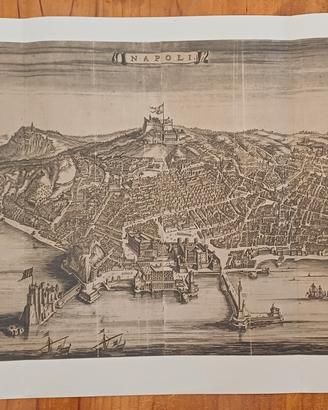 Stampa Pianta Napoli