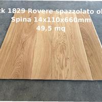 Stock Plancia Parquet Prefinito 2 scelta a FIRENZE