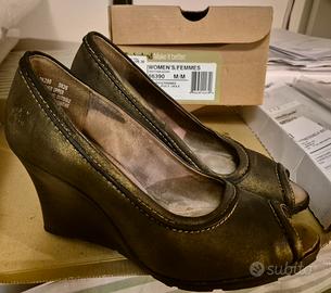 Timberland donna in pelle a punta aperta tg 39.5