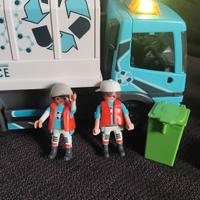 Camion Spazzatura Netturbini Playmobil