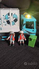 Camion Spazzatura Netturbini Playmobil