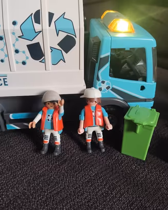 Camion Spazzatura Netturbini Playmobil