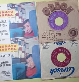 4 dischi 45 giri Renato Rascel